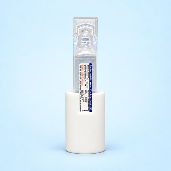 3D-printed Genetek ampule holder, made in Australia