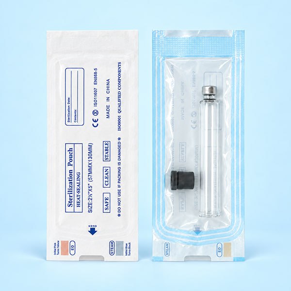 Grey Depot Premium 3 mL glass cartridges in their sealed pouches
